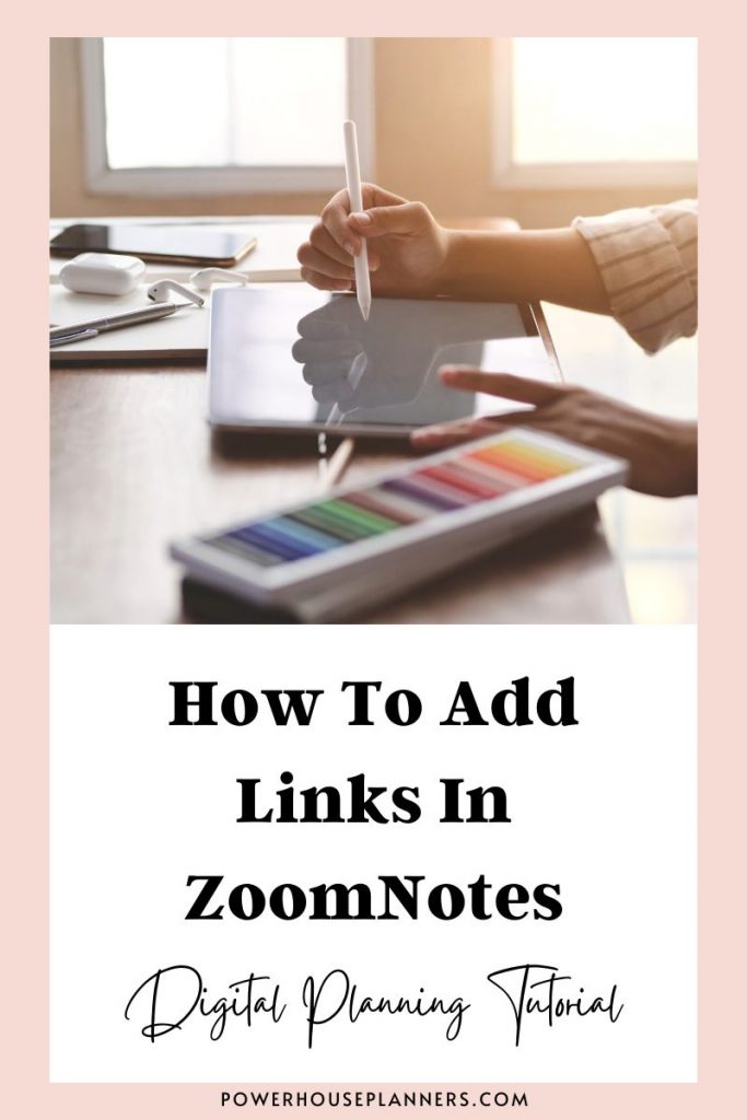 add links in Zoomnotes