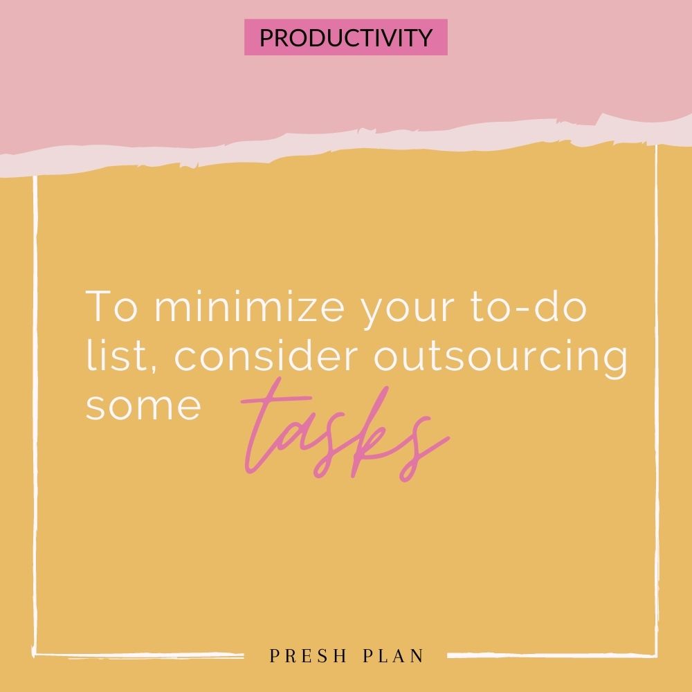 Outsource for productivity