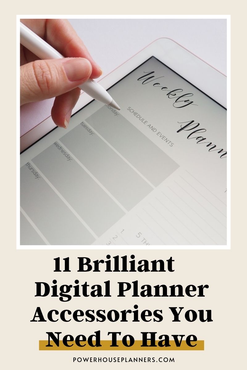 Accessories For Digital Planners