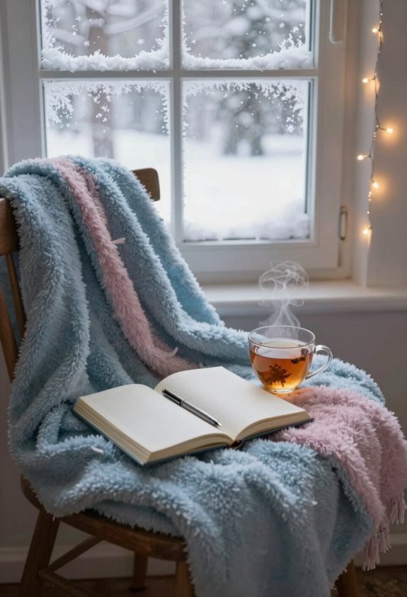 winter journaling morning ritual