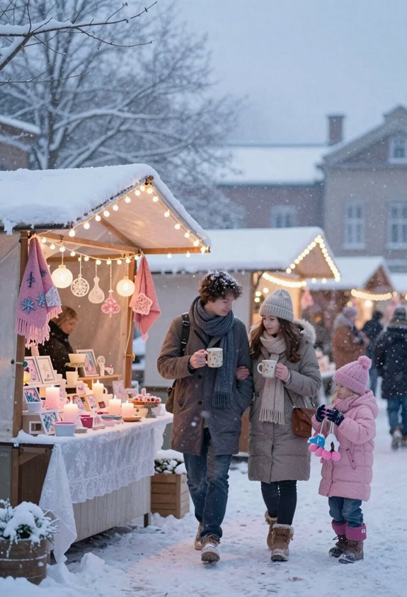 winter markets unique crafts