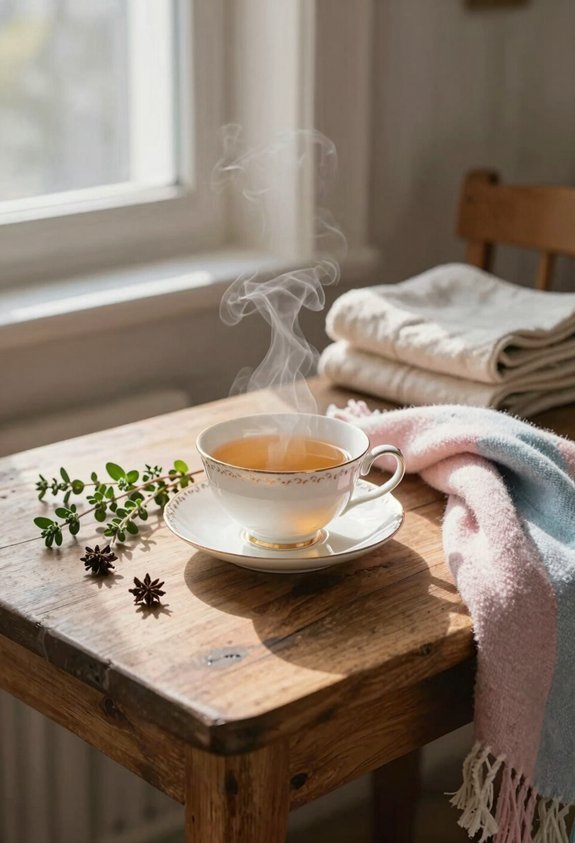 brew comforting herbal tea