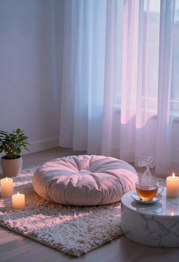 calm nerves with mindfulness