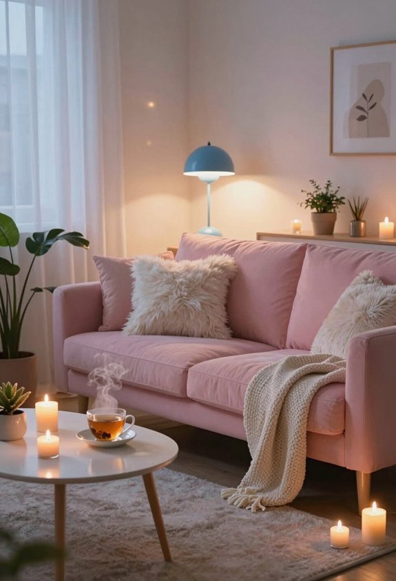 cozy evening lighting ambiance