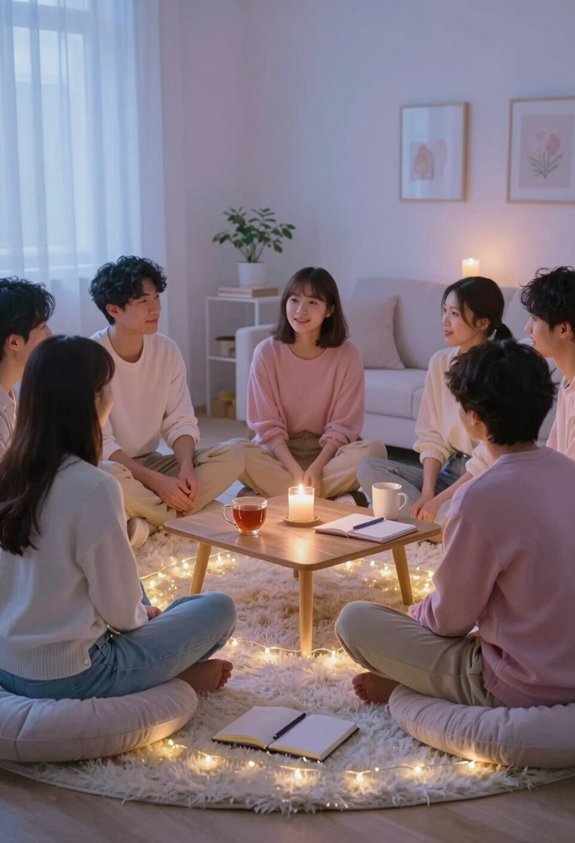 cozy family gathering evenings