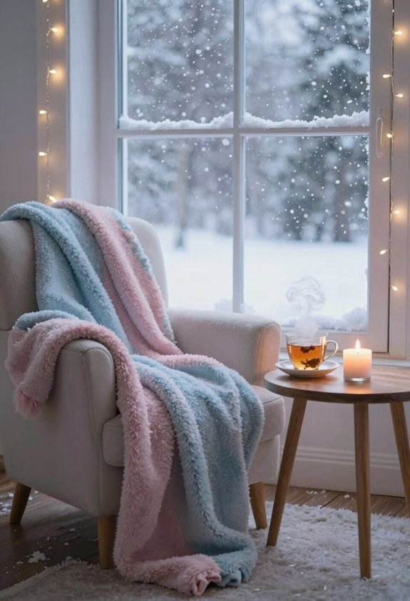 cozy winter self care practices