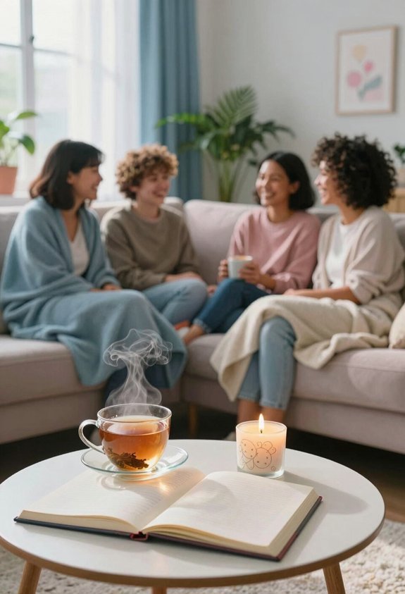 cultivate uplifting connections regularly