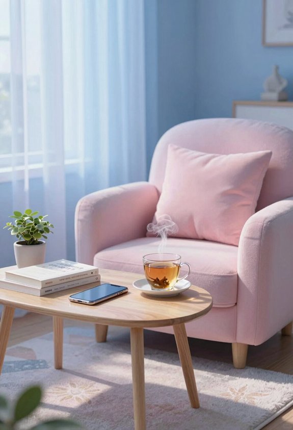 curate uplifting social media