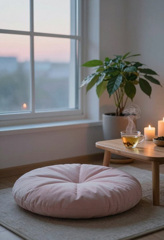 deep breathing sets calm