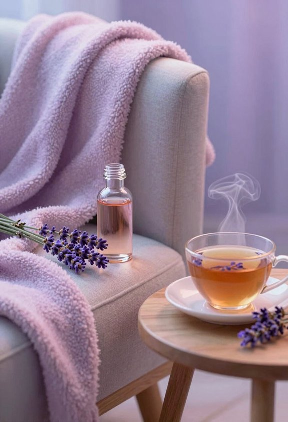 enhance relaxation with lavender