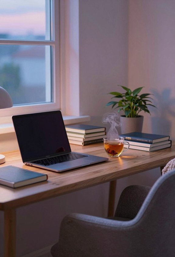 establish work life boundaries daily