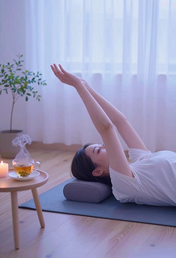 gentle stretches for relaxation