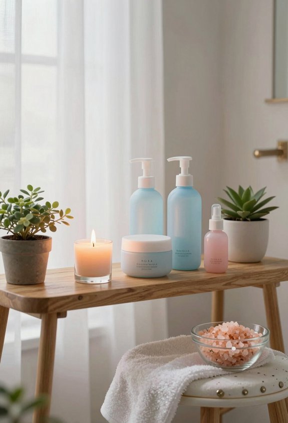 glowing skin body care