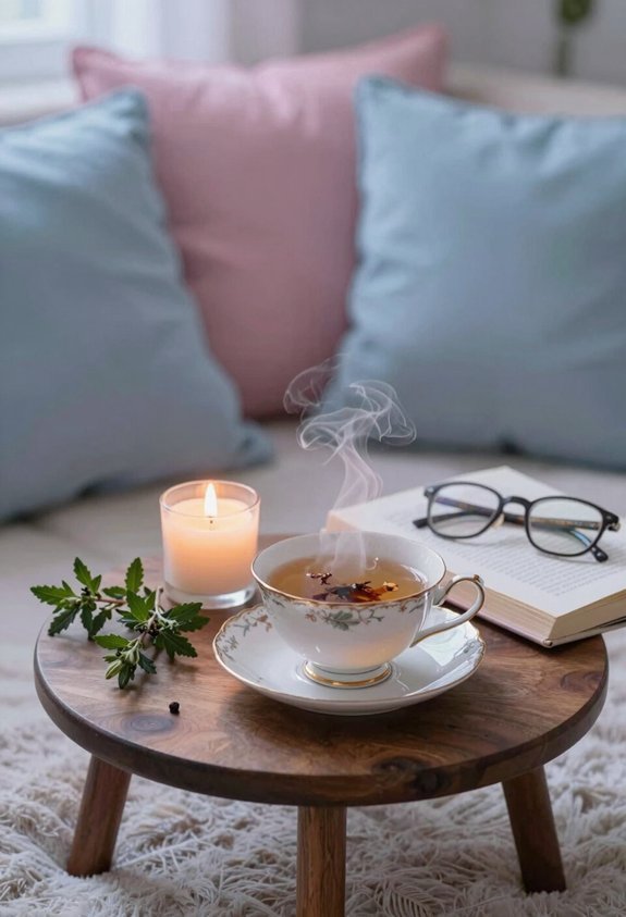 herbal tea enhances relaxation