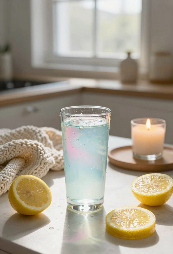 lemon water morning ritual