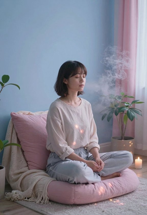 manage anxiety with breathing