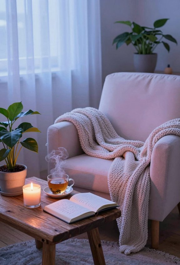 mindful breathing for calm