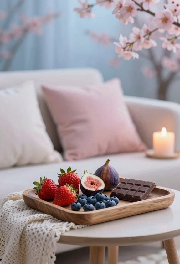 mindful snacking with chocolate