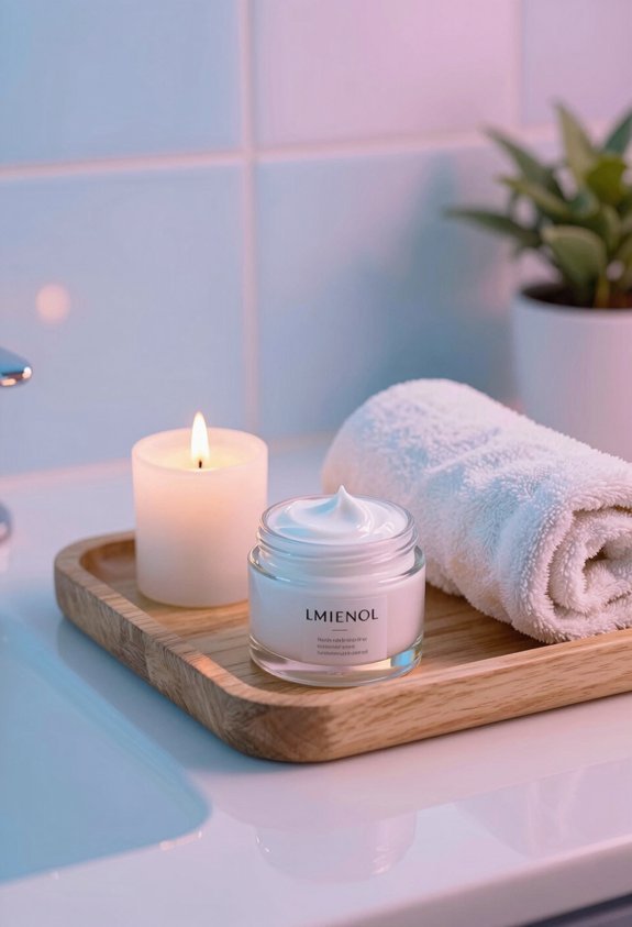 moisturizing hand cream ritual