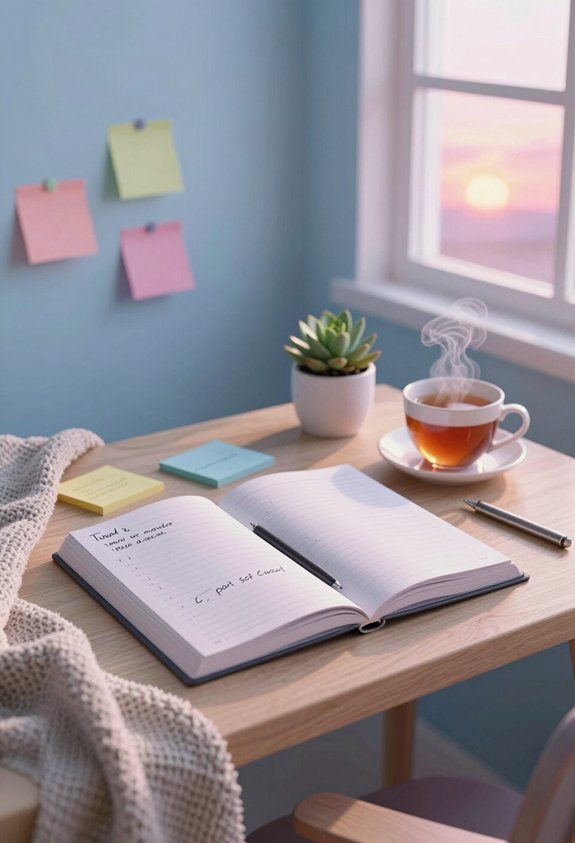 monthly action steps planning