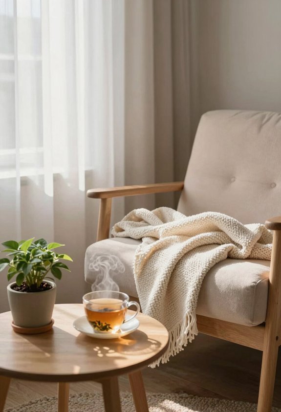 morning deep breathing practice