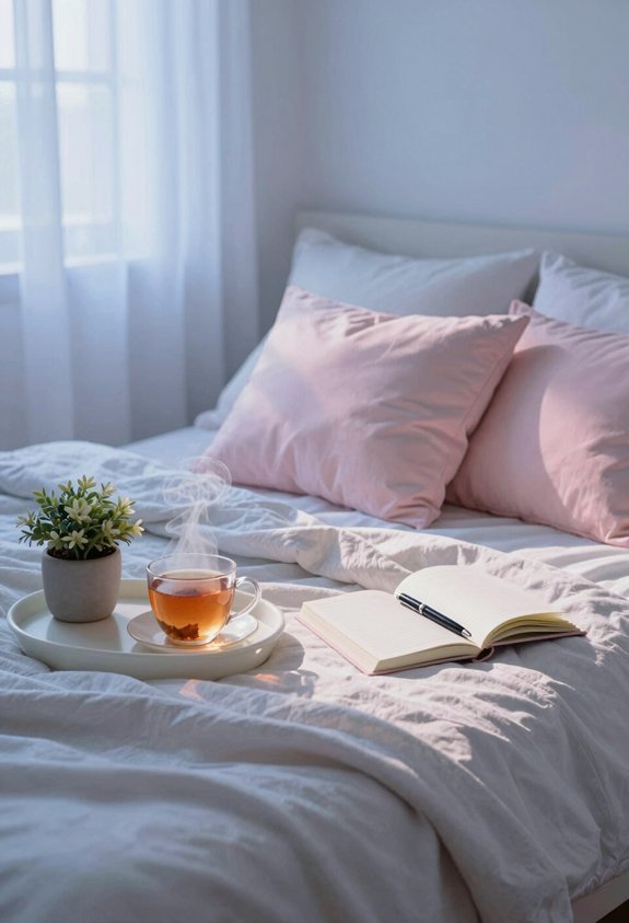 morning hydration and stretching