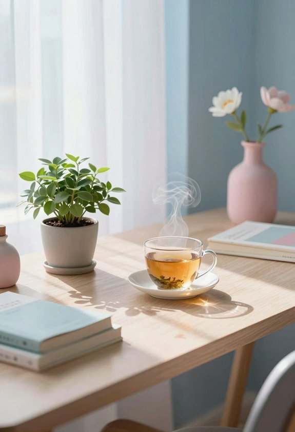 nature inspired serene morning space