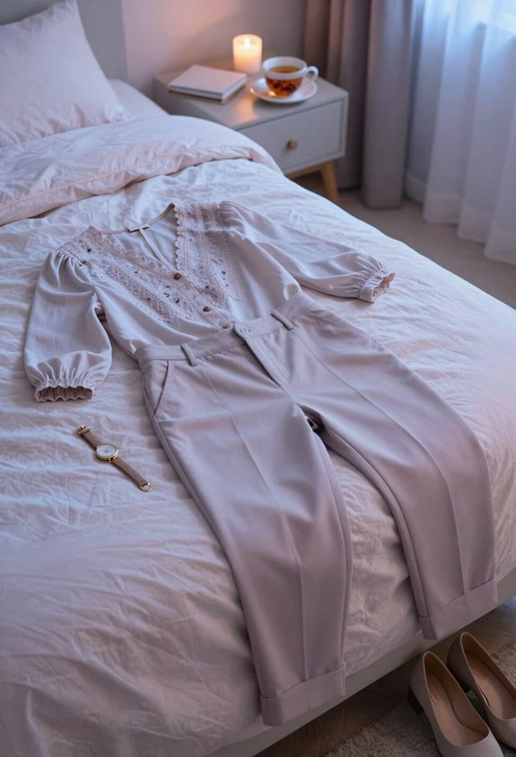 plan outfit night before