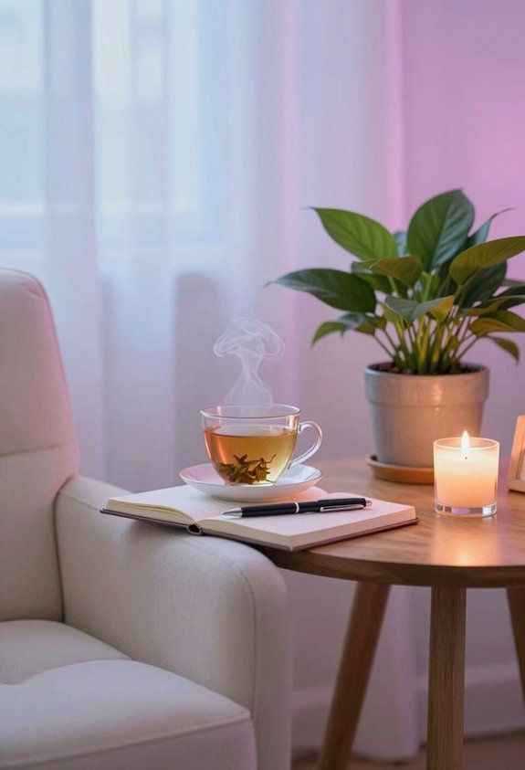 recenter between daily tasks