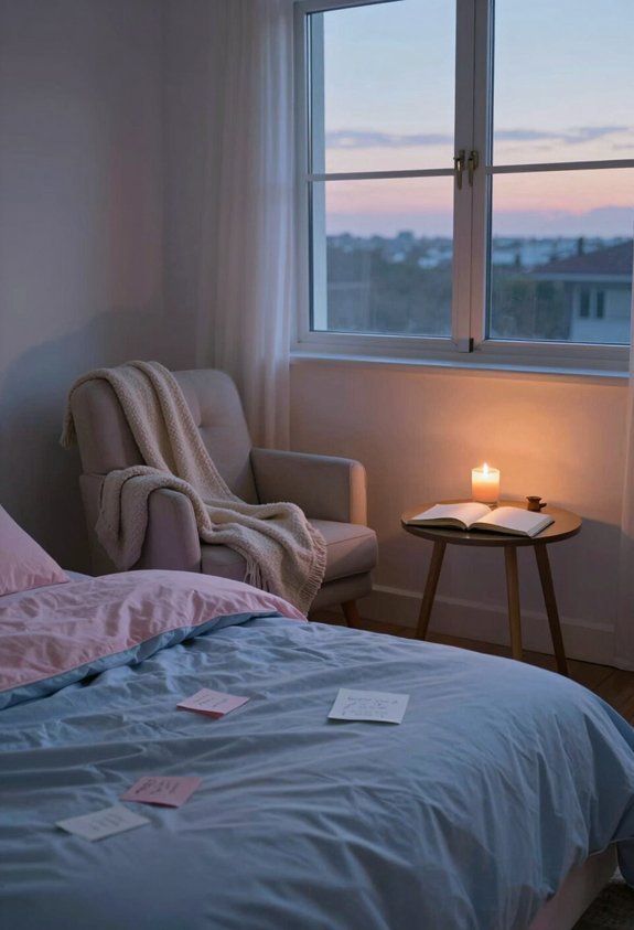 reflect appreciate unwind sleep