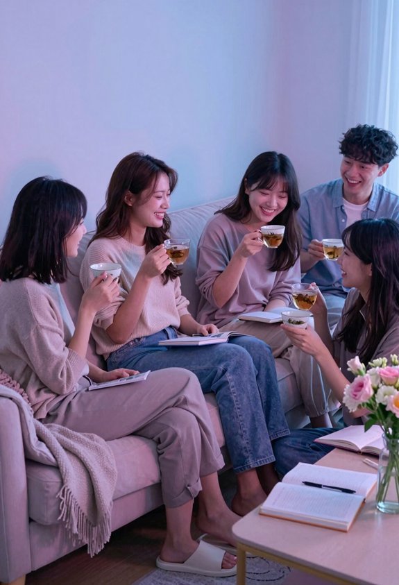 regularly connect with friends