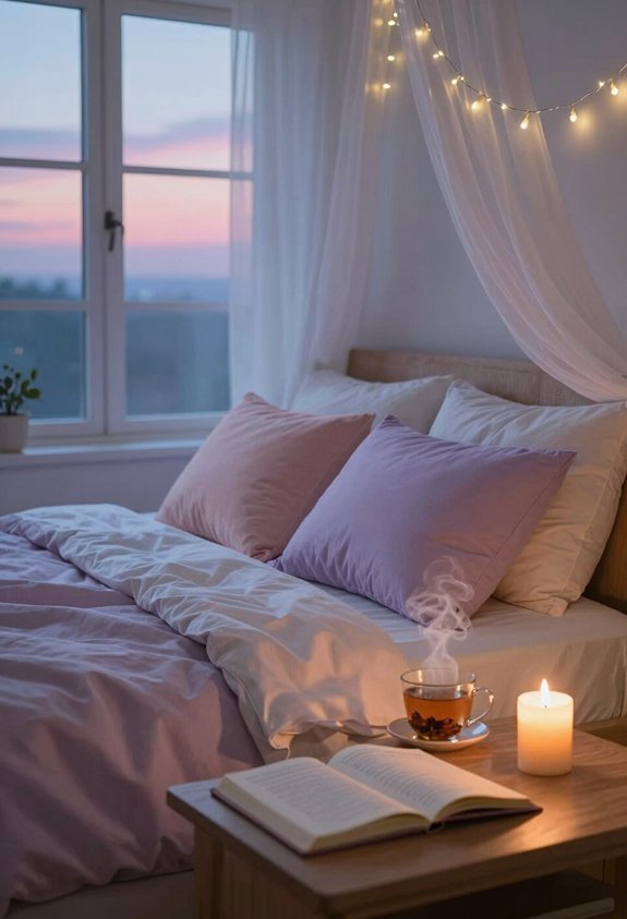 relaxing screen free evening