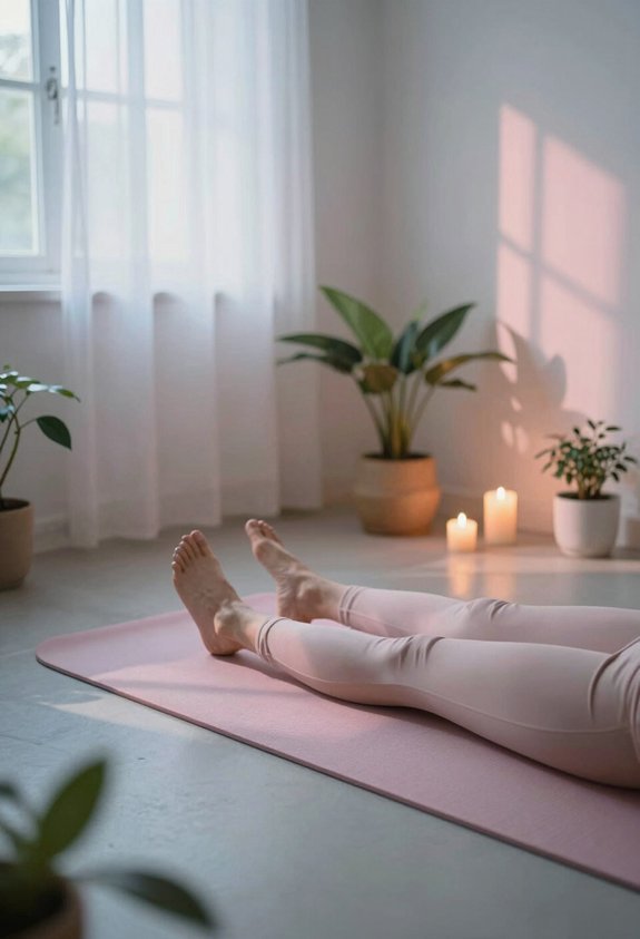 release tension through stretching