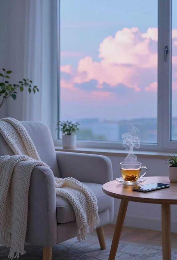 scheduled social media check ins