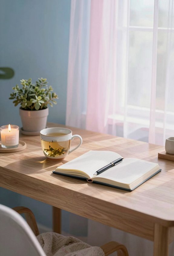 set daily work intention