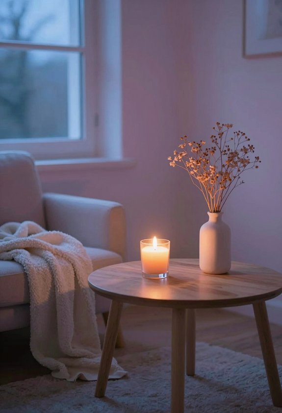 soothing candlelight relaxation ritual