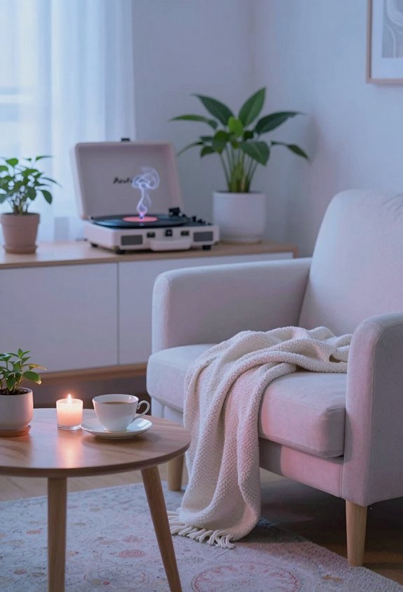 soothing gentle background music