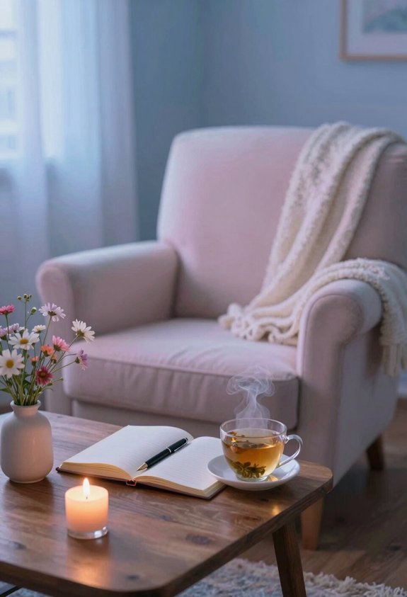 stress relief through journaling