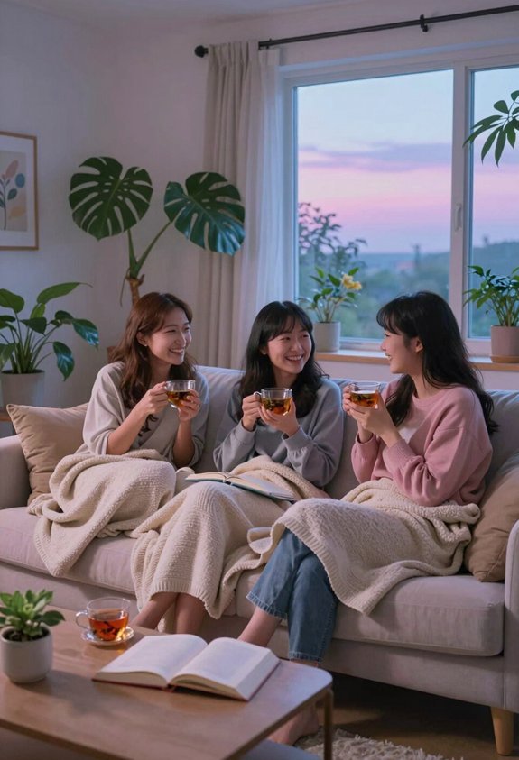 supportive friends and communities