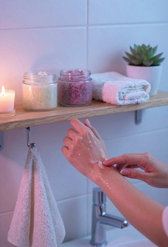 weekly exfoliation for radiance