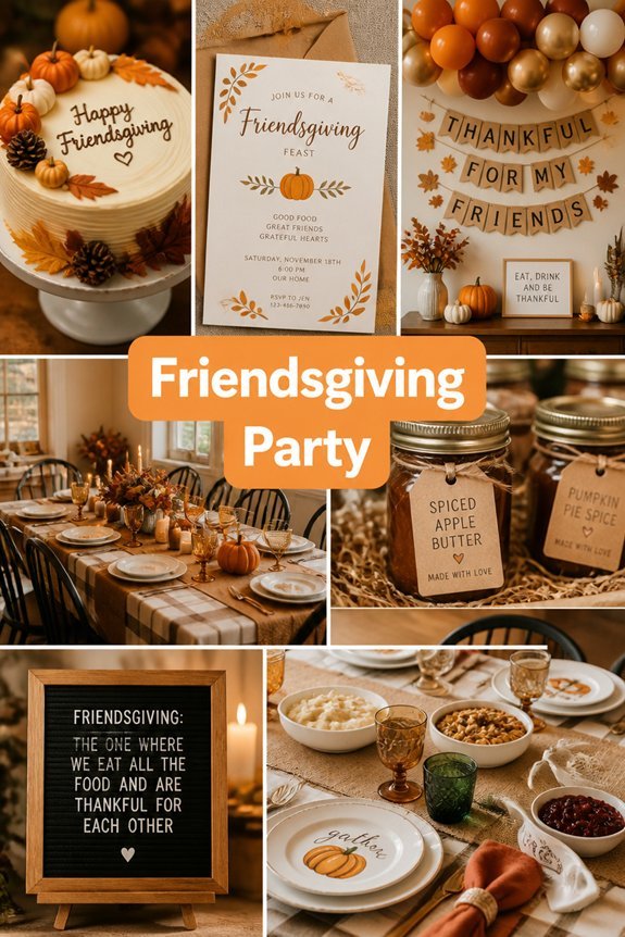 casual festive friend gathering