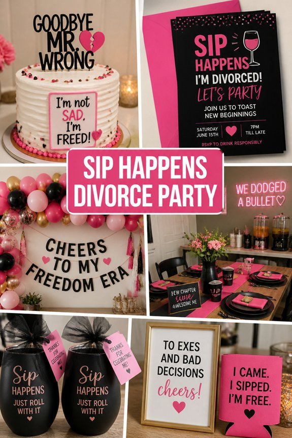 celebrate with drinks and fun
