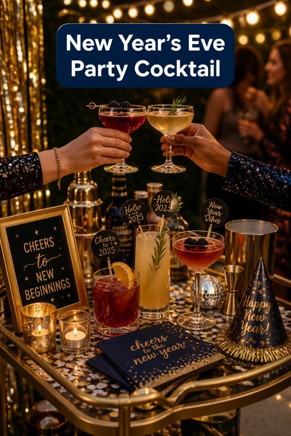 celebrate with festive drinks