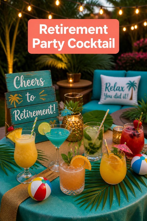 celebrate with signature cocktails