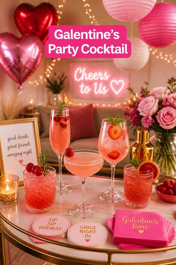 colorful fruity friendship drinks