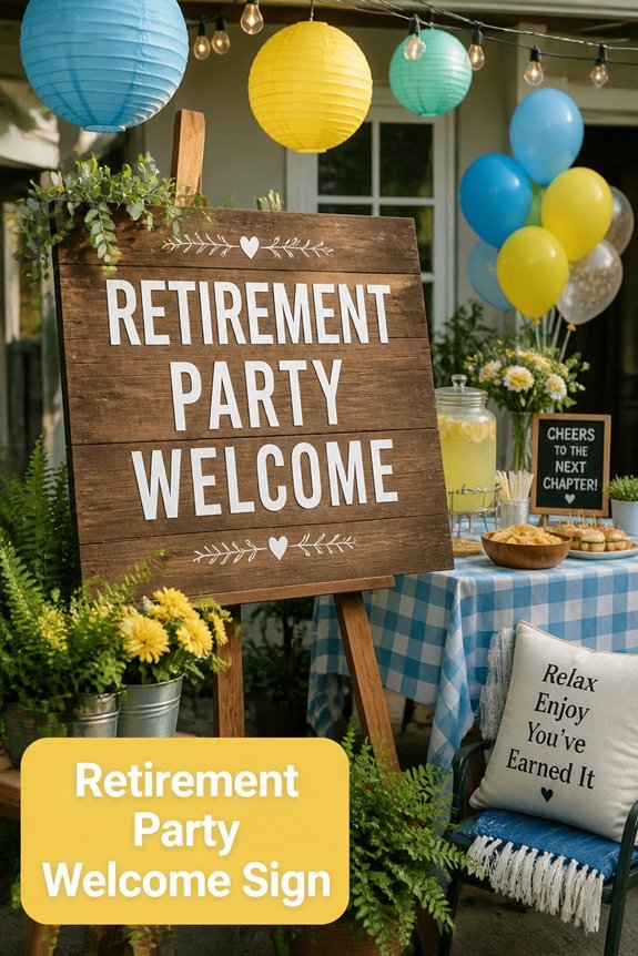 create fun celebration sign