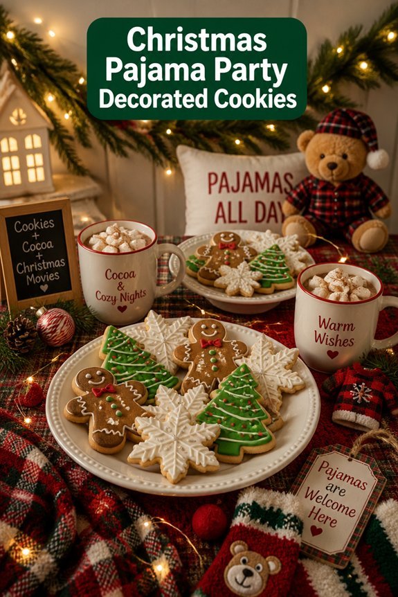 decorate cookies with festive toppings
