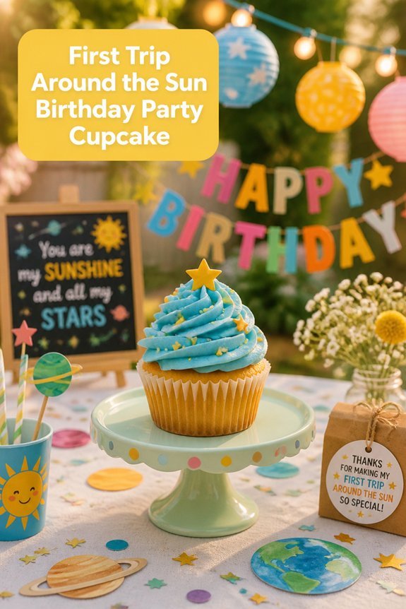 decorative customizable birthday cupcakes