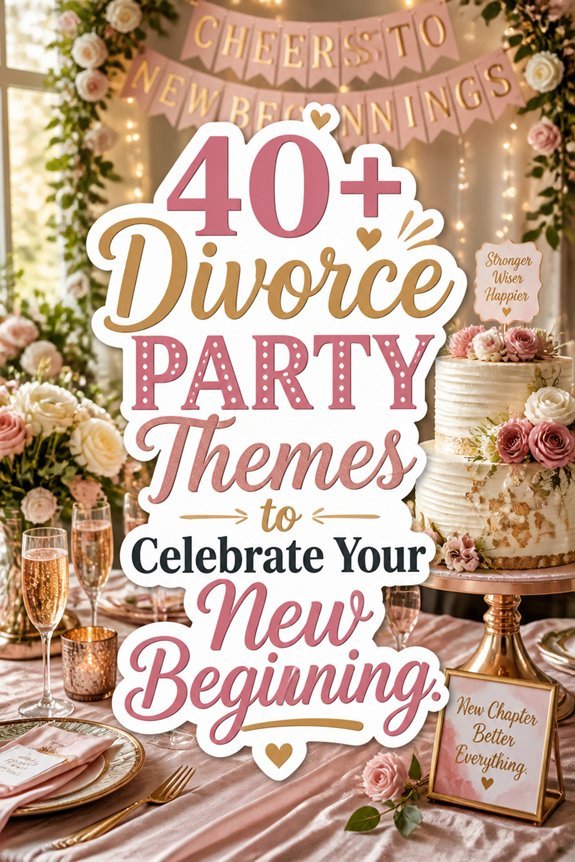 divorce celebration party ideas