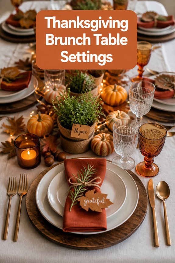 elegant festive table arrangement